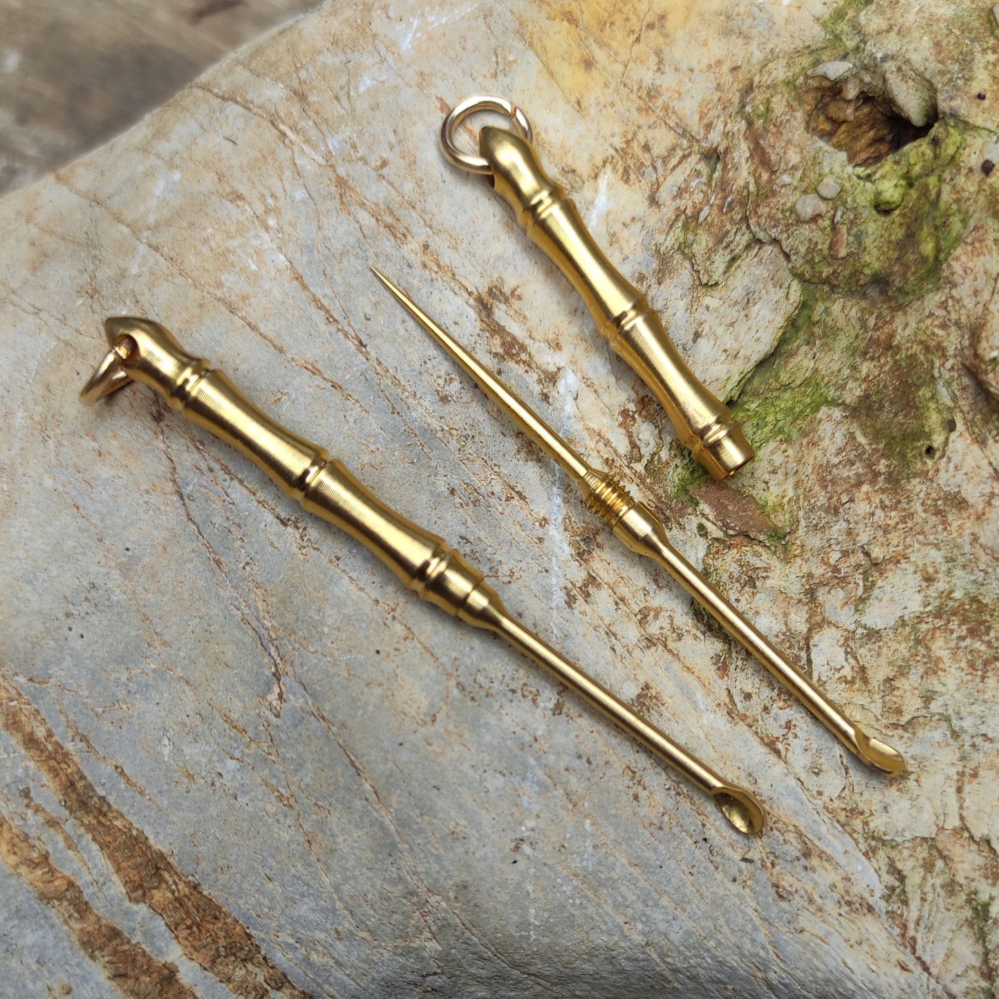 Cute handmade copper wire keychain