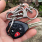 Drive safe keychain harley motorcycle craft keychain