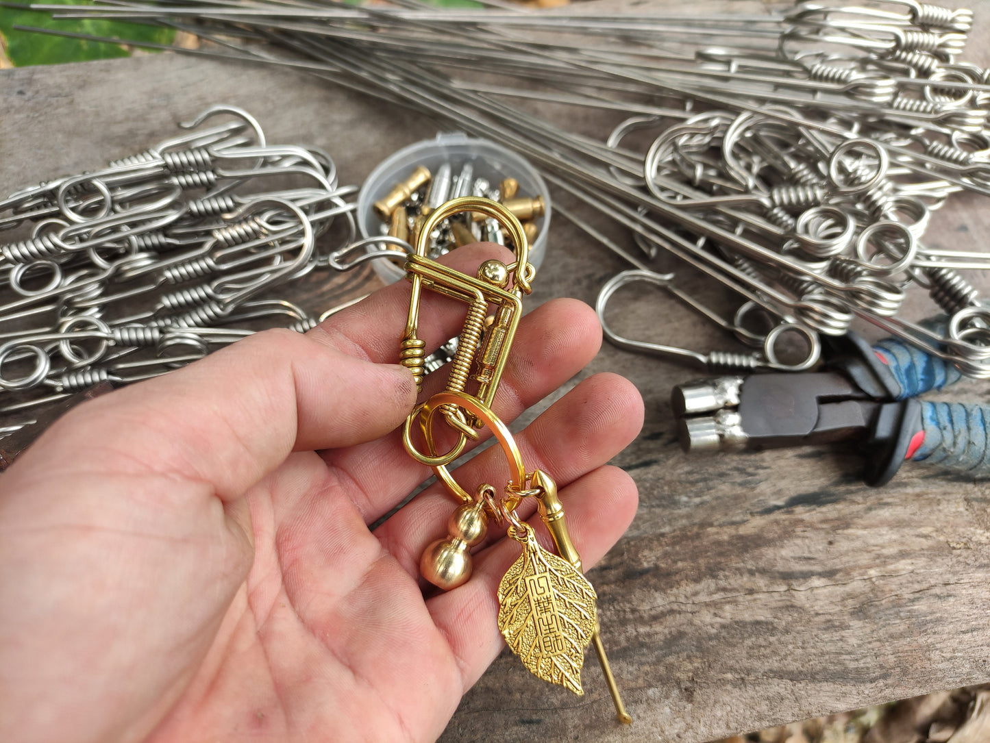 brass keychain Cloud keychain set Handmade keychain gift for luxury boyfriend, Keychains handmade wire, Keychain for gorgeous men