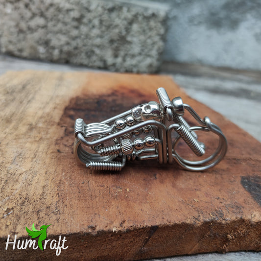 Keychain with Motorcycle design